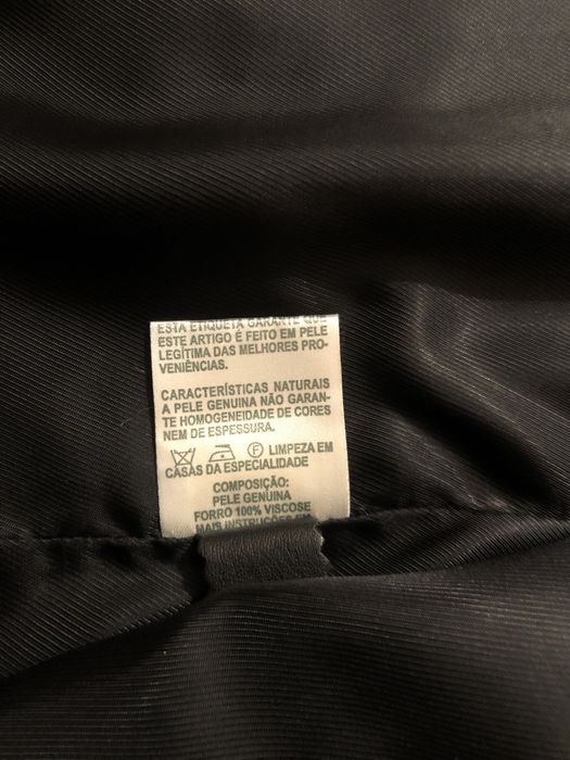 Casaco em pele genuína (Casa das peles)