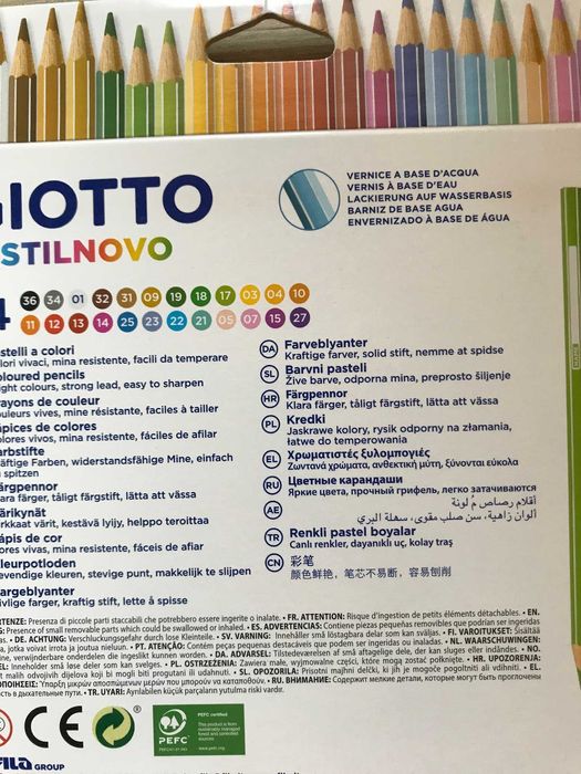 Kredki rysunkowe Giotto Stilnovo 24 kol.