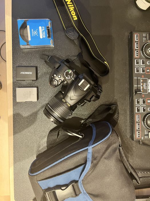 Lustrzanka Nikon D3400 bogaty zestaw