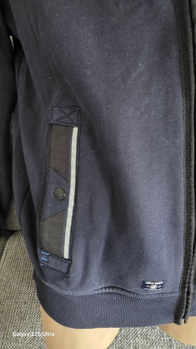Oryginalna męska bluza rozpinana (sweatjacke) marki Camp David w rozmiarze L.