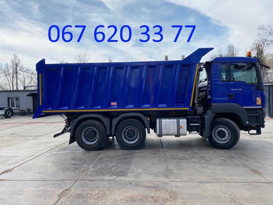 Переобладнання в самоскид. Самоскид MAN, DAF.