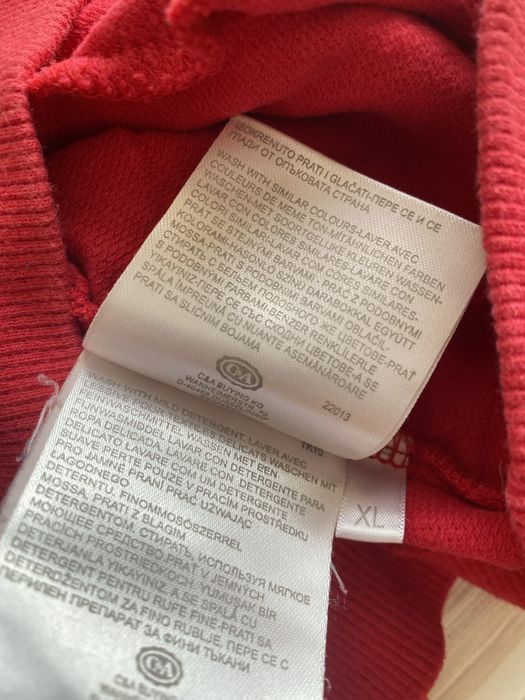 Hoodie Smurfs vermelho e azul C&A