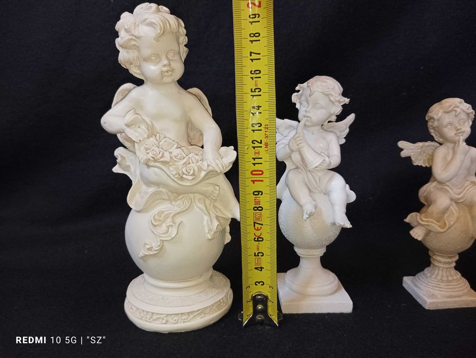Anioły - aniołki - piękne figurki - 4 sztuki - Koln - (0,85 kg)