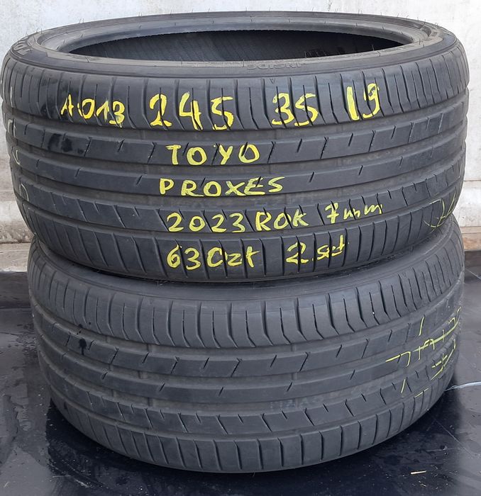 245/35/19 Toyo proces 2023r 7mm