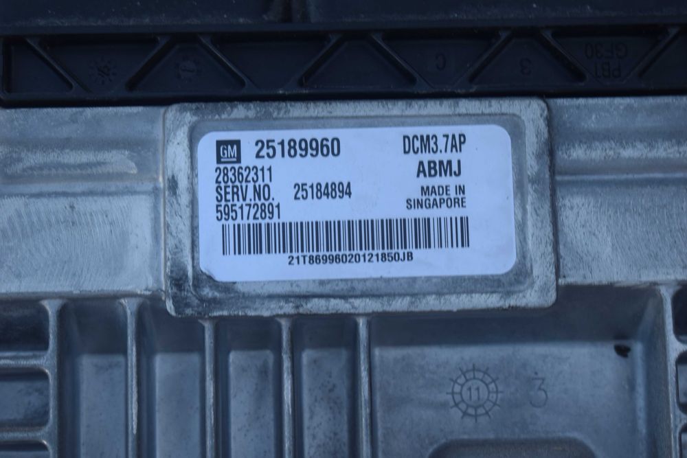 sterownik komputer silnika CHEVROLET CRUZE LIFT 2.0 VCDI 12r.251.89960