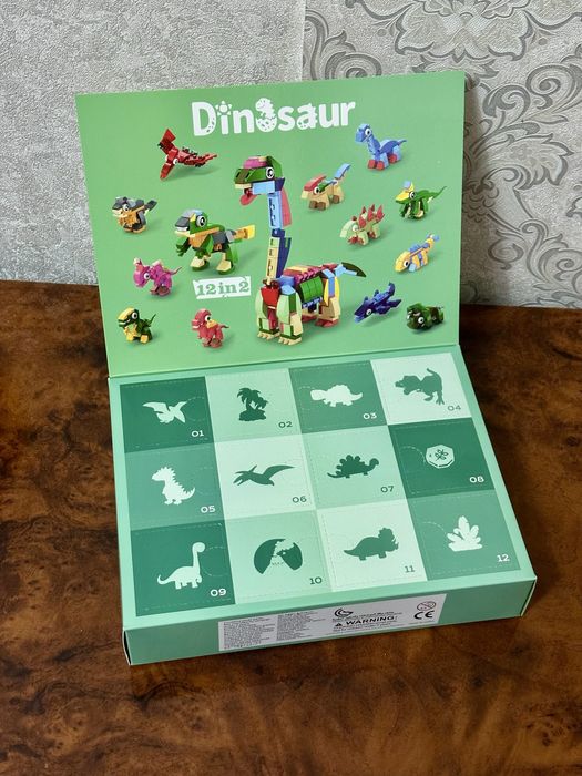 Конструктор Динозавр адвент календар