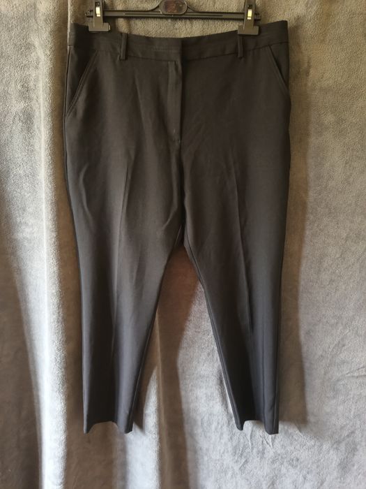Czarne eleganckie spodnie primark