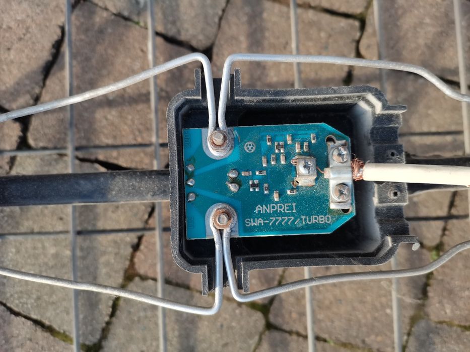 Antena zewnętrzna kierunkowa siatkowa