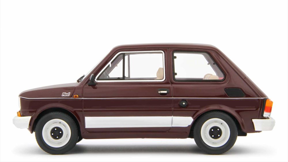 Model 1:18 Laudoracing-Model Fiat 126 Personal 4 Red 1980 LM167C