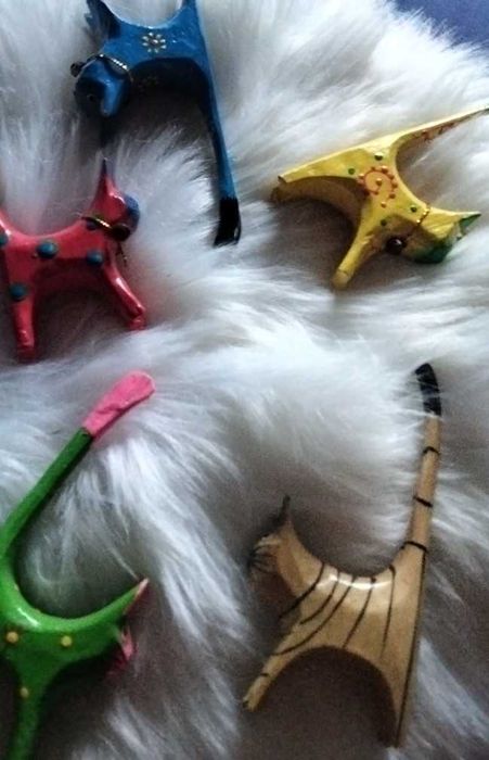 Gatos Miniatura Decorativops/ Coleçcão)