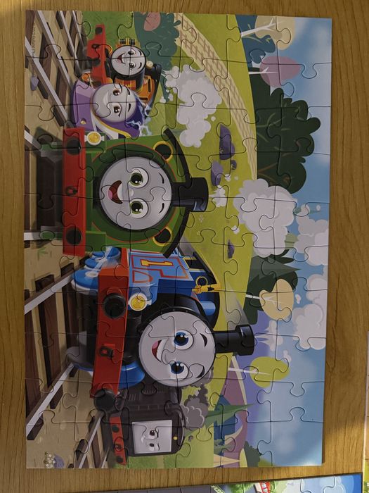 Puzzle 60 elementów, Trefl, Tomek i przyjaciele