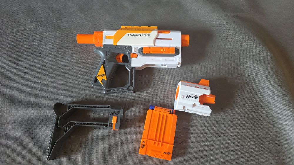 Pistolet NERF Recon MK II Modulus z magazynkiem 6 strzałów Oława • OLX.pl