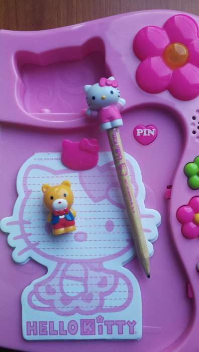 Diário eletrónico secreto Hello kitty