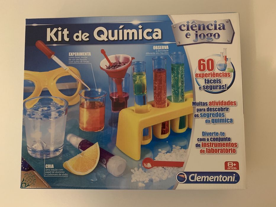 Jogo kit de química