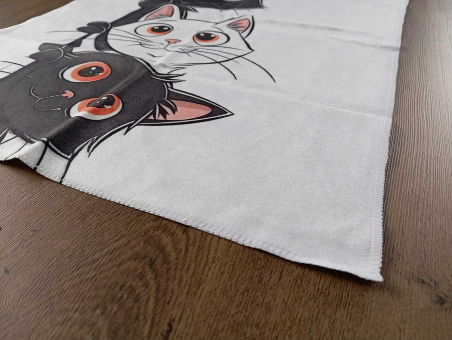 2 ścierki kuchenne z uroczymi kotami