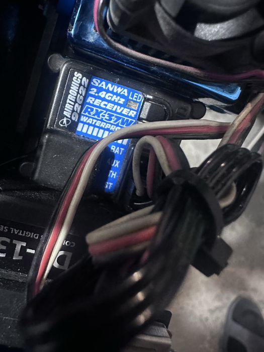 Aparatura nadajnik RC drift Sanwa MX-V 5 odbiornik rx-37w