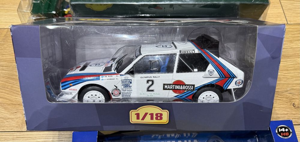 Lancia delta S4 skala 1:18 metalowy