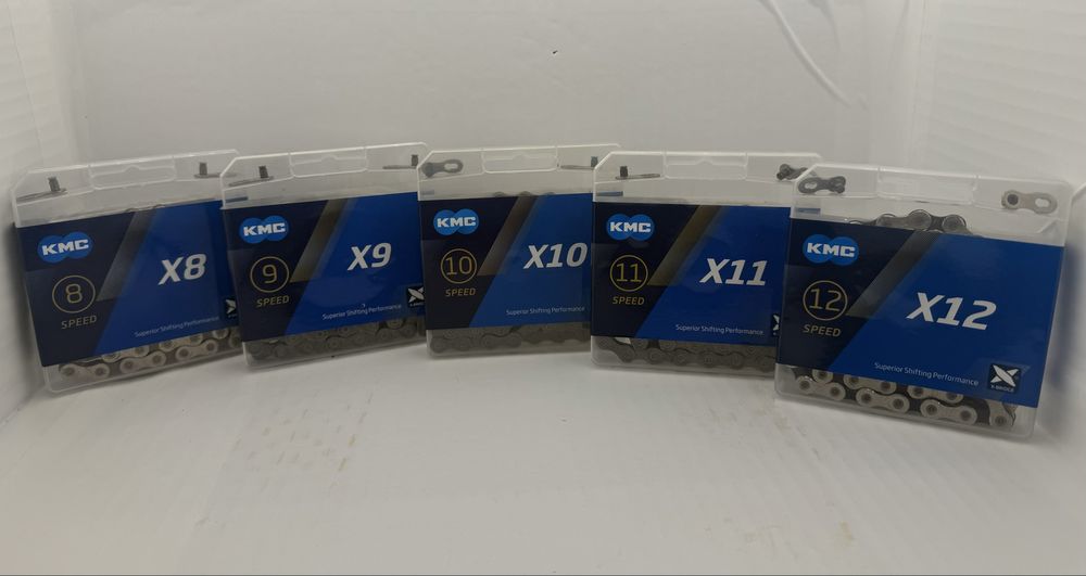 Ланцюги KMC X8 X9 X10 X11 X12  Z6 Z7 Z8.1