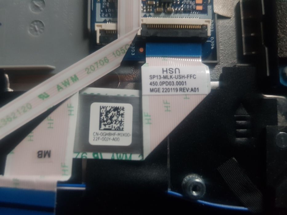 Dell Latitude 5330 klawiatura palmrest obudowa gòrna