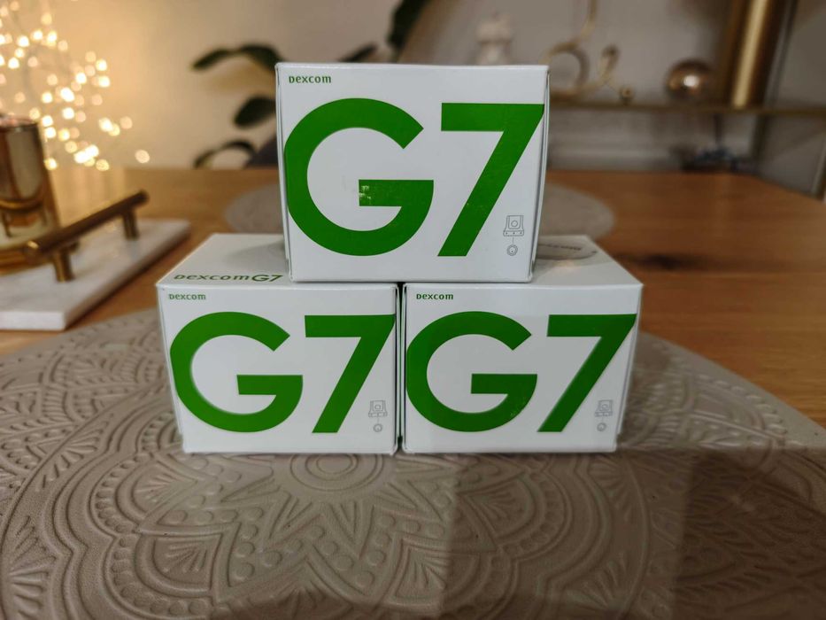 3x Nowe Sensory Dexcom G7