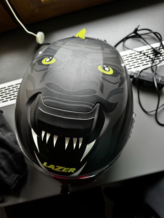 Kask Lazer Rafale SR XL + Blendal + intercom + uchwyt GoPro