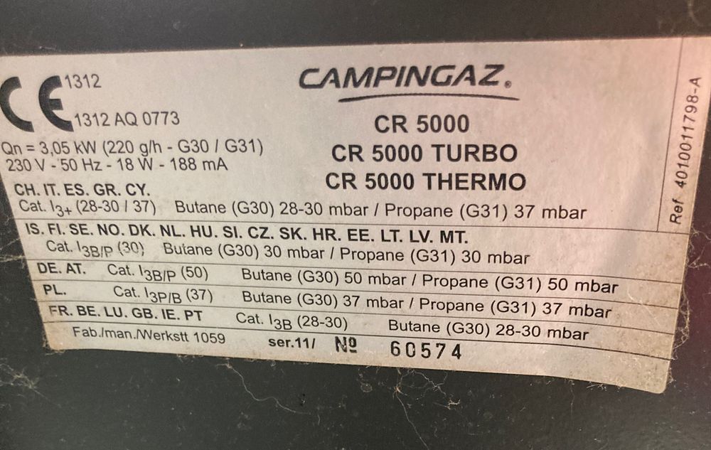 Aquecedor a gás