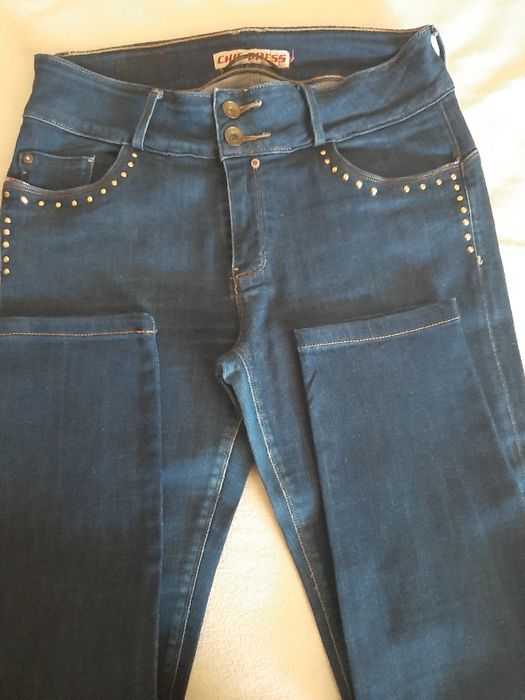 Calça ganga azul