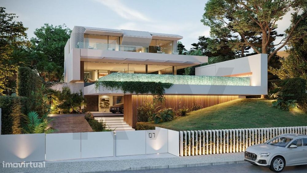 Lote de 998m2 com Projeto de Autor e Vista Mar | Santo Amaro de Oeiras