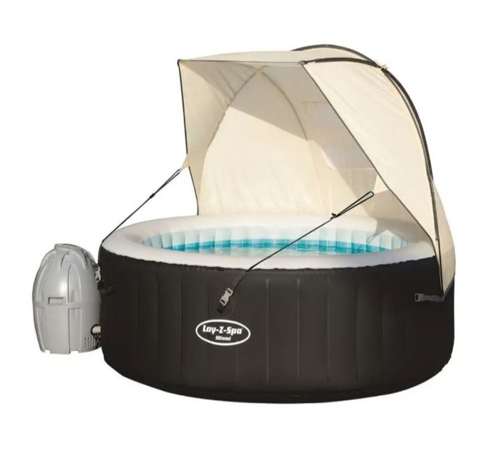 Daszek namiot nad jacuzzi Lat z spa