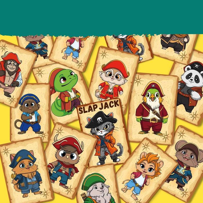 Quokka Gra karciana Slap Jack dla dzieci