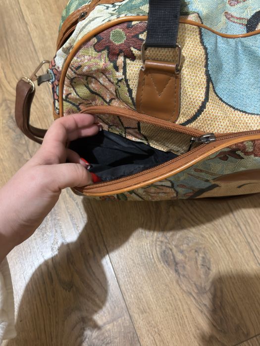 Дорожня сумка з принтом Вінні Пух