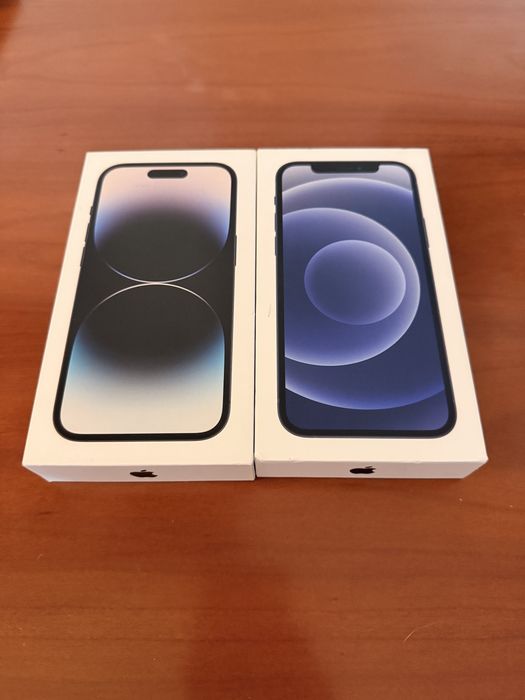 Caixa iPhone 12 e 14 PRO