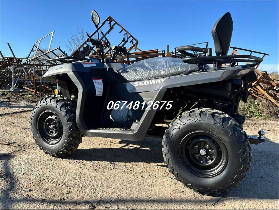Квадроцикл Segway 500 F A6 AT 5L Base (silver-blue)*39к.с.*Доставка-О