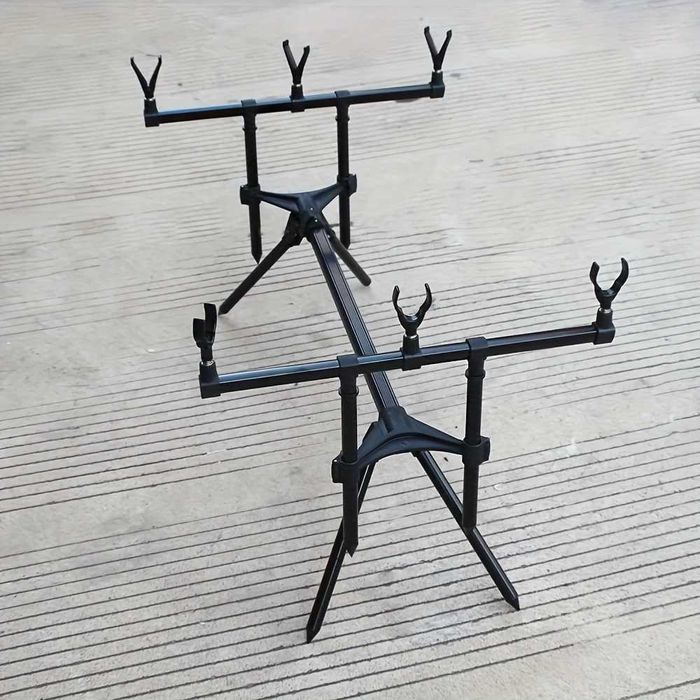 Stojak Pod na 3 wędki Karpie