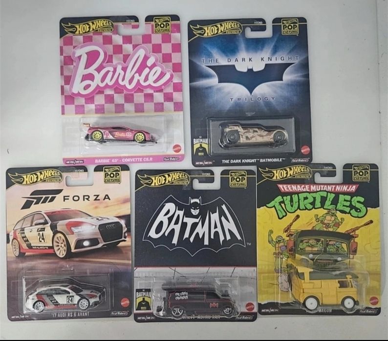Hotwheels conjunto de 5