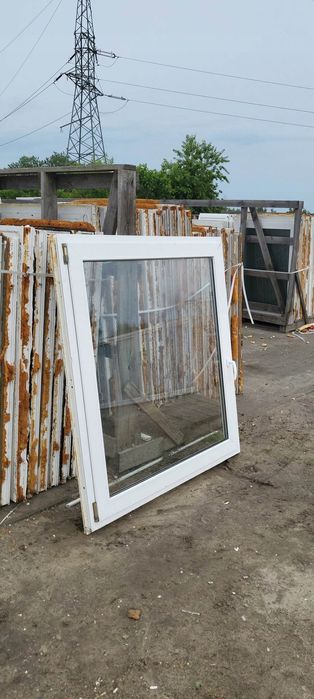 OKNA Używane 130X139 OKNO KacprzaK Plastikowe PCV Białe Lider Okna OLX