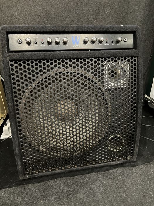 Amplificador combo de baixo! Altofalente 15polegadas 250 watts rms warwick