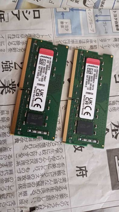 Пам'ять для ноутбука Kingston KVR32S22S8/16 sodimm RAM 16Gb PC4-3200