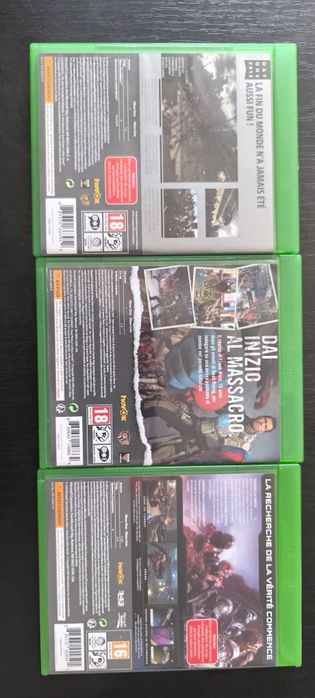Dead rising 4/Dead rising 3/Halo 5 Xbox One