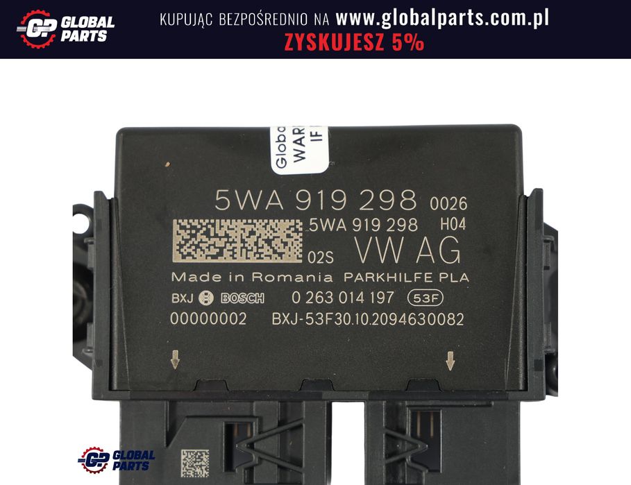 Audi S3 8Y Moduł Sterownik Czujnika Parkowania PDC 5W