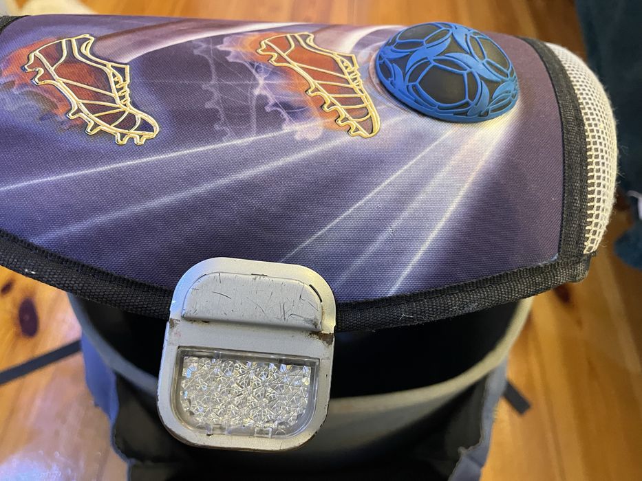 Tornister porządny plecak szkolny piłkarski chłopięcy