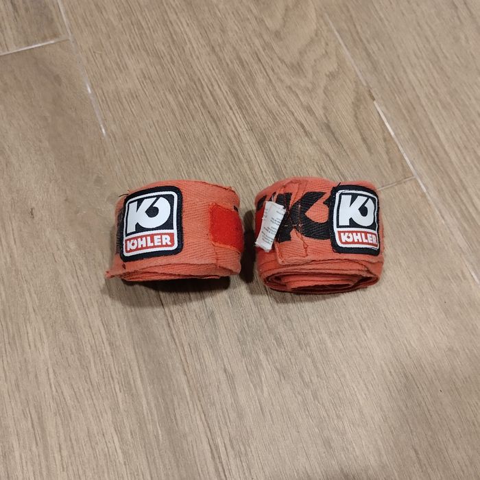 Luvas de boxe + ataduras/bandagens
