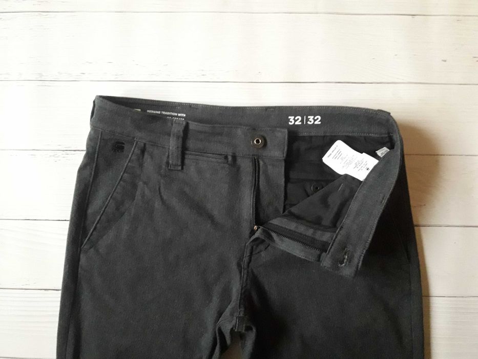 Зауженные мужские брюки g-star skinny chino