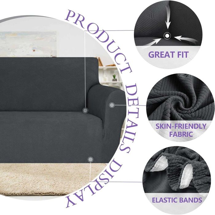 Nowy pokrowiec / elastyczny / szezlong / ochronny / 2-osobowy !8225!