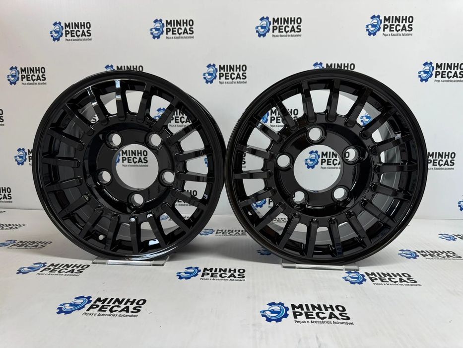 Jantes Look BRAID Win Race em 16 Preto Brilho (5X165.1)