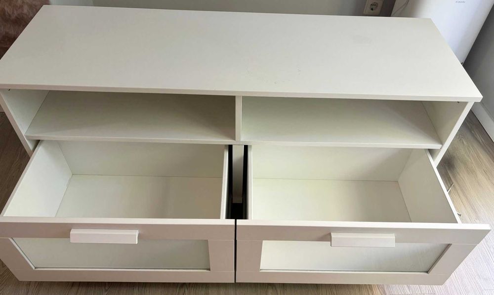 Móvel de TV Branco - BRIMNES IKEA