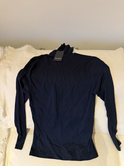 Golf męski granatowy