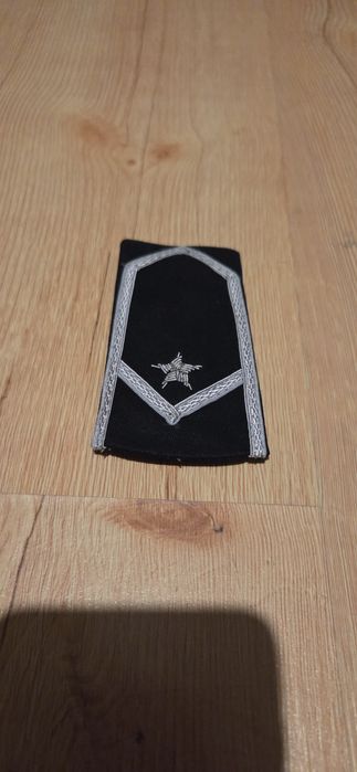 Czarny pagon pochewka na mundur wyjściowy mł chor