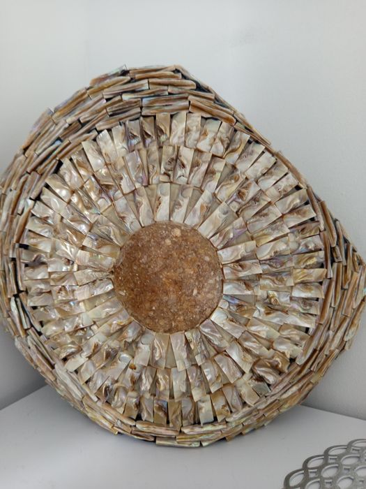 Dekoracja unikat masa perłowa