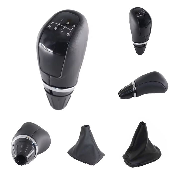 Alavanca Mercedes-Benz Punho Moca Manete+Fole Classe C, E, A, CLK, ex.